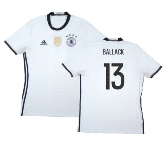 Germany 2016-17 Home Shirt (Good) (Ballack 13)-SoccerKits Hub | Buy Soccer Jerseys Online